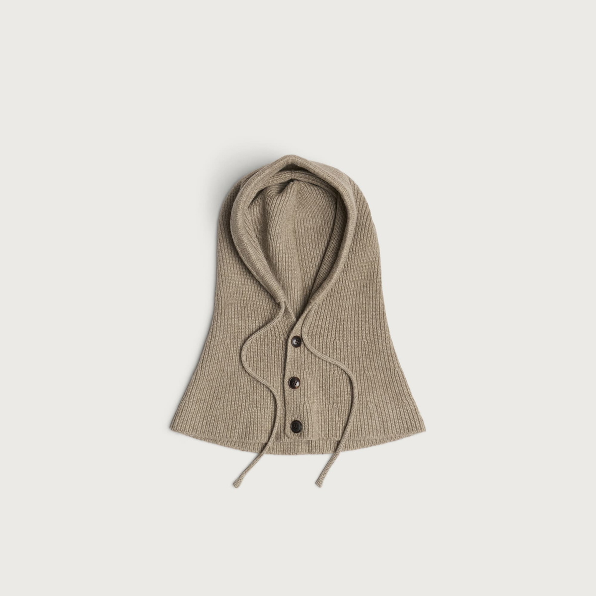 FrizmWORKS Men's Merino Wool Knit Balaclava in Oatmeal