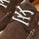 EasyMoc Men's Merrimack Boat Sneakers in Chocolate Suede