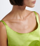 Prada Silk duchesse crop top