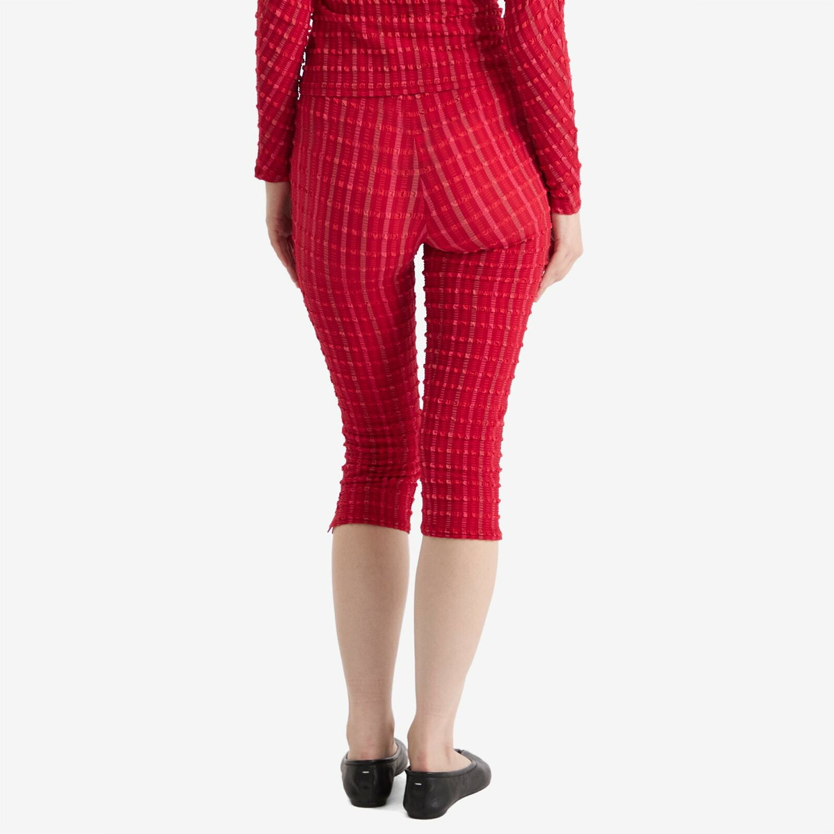 Peachy Den Women's Cindy Capris in Lipstick Peachy Den