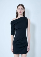Jacquemus La Mini Robe Drapeado Mini Dress