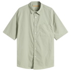 FrizmWORKS Men's OG Poplin Short Sleeve Shirt in Light Green