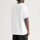 WTAPS Men's Brackets Short Sleeve T-Shirt in White
