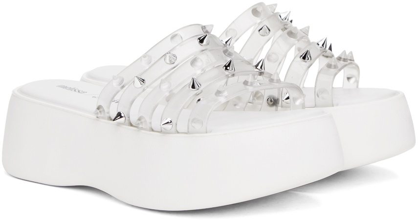 Jean Paul Gaultier White Melissa Edition Becky Punk Love Sandals