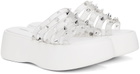 Jean Paul Gaultier White Melissa Edition Becky Punk Love Sandals