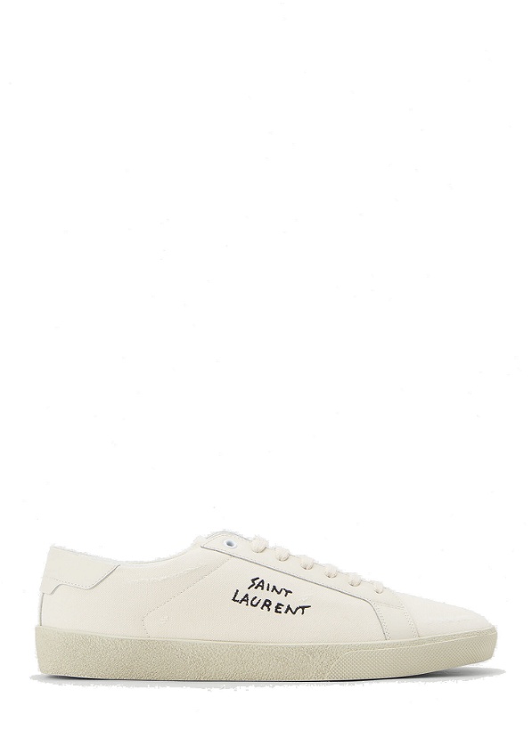 Photo: SL06 Low-Top Sneakers in White 