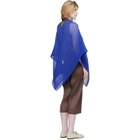 PLEATS PLEASE ISSEY MIYAKE Blue Madame-T Scarf