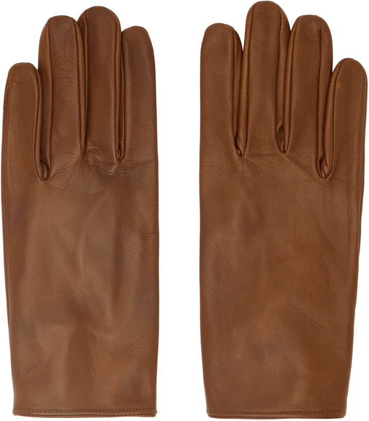 Photo: Ernest W. Baker Brown Leather Gloves