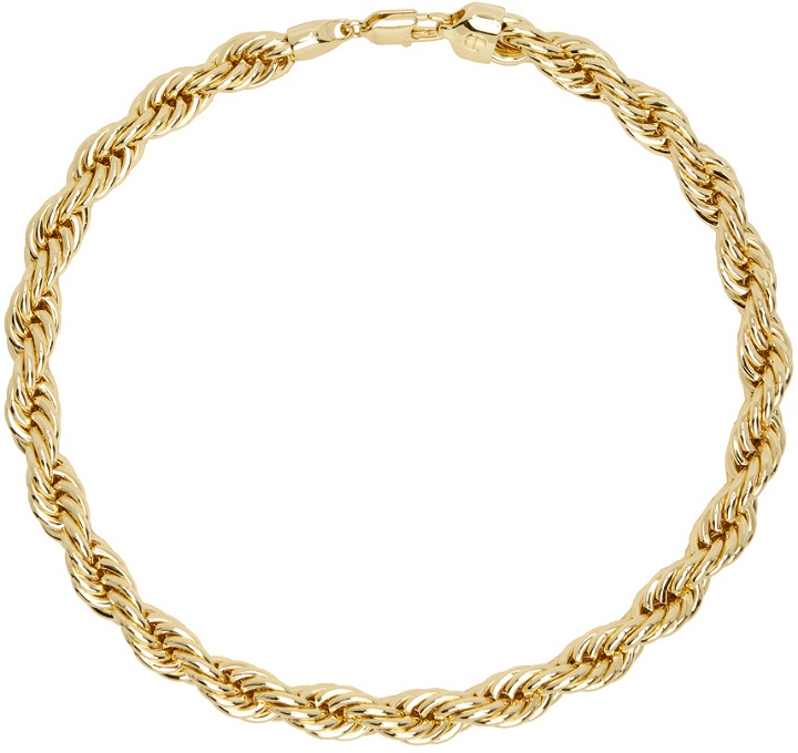 Photo: ANINE BING Gold Twist Rope Necklace