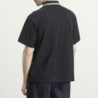 Needles Men's Pique Polo in Black