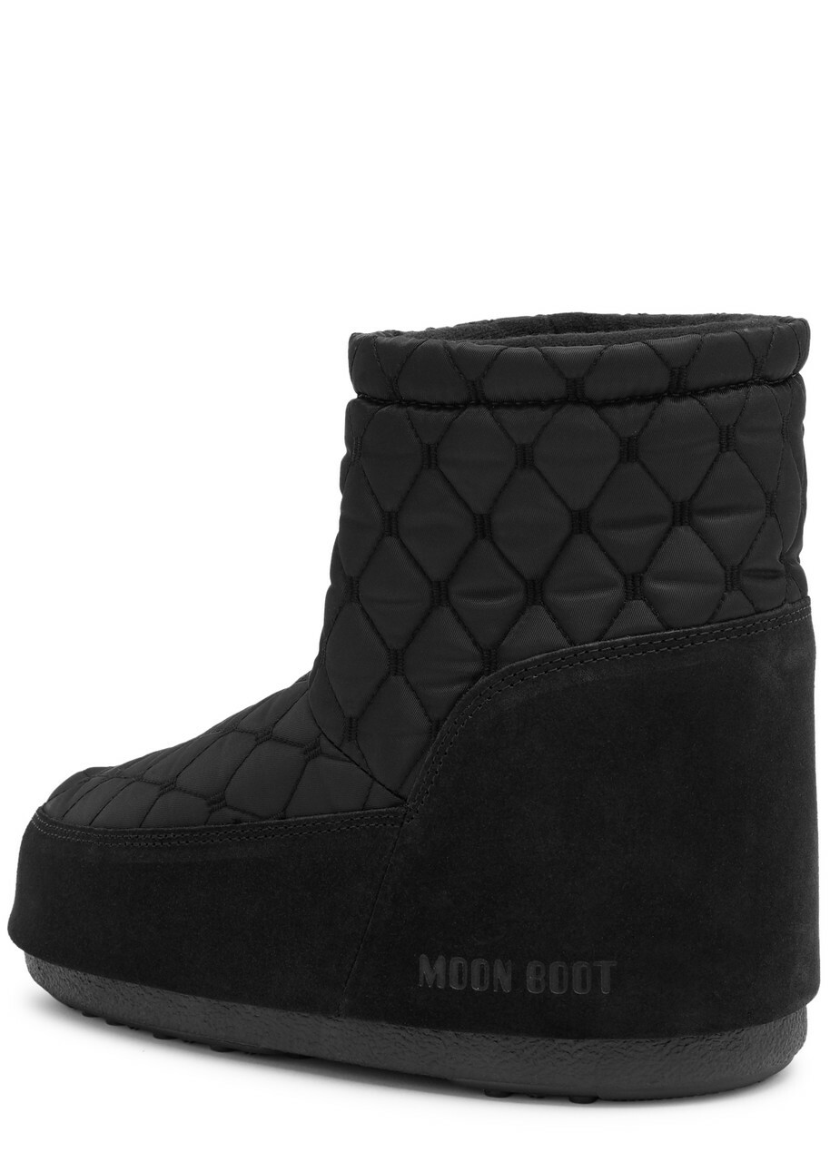 Thom Browne Quilted Shell Platform Black Ski Boots Snow Moon Style Warm THOM BROWNE Shell platform snow boots | THE OUTNET main image 2