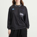 TOGA ARCHIVES Women's TOGA x Umbro Game Shirt Long Sleeve in Black