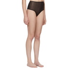 la fille dO Black Confetti Cave High-Rise Thong