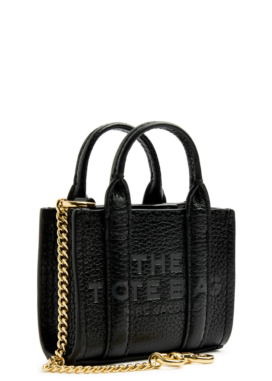 Marc Jacobs The Nano Tote Bag Charm - Black - One Size Marc Jacobs