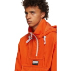 Alexander Wang Orange Baby Corduroy Anorak Jacket