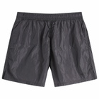 Stone Island Men's Water Reactive Faded Camo Swim Shorts in Blue Grey