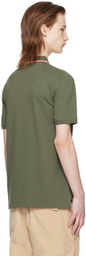 PS by Paul Smith Green Broad Stripe Zebra Polo