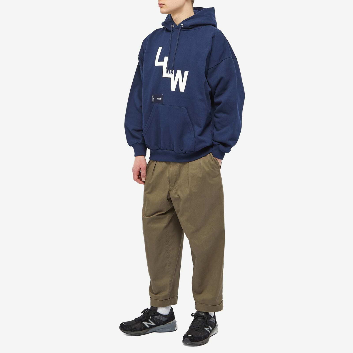 トップス WTAPS WTVUA / HOODY / COTTON NAVY WTAPS Men's LLW Hoody in Navy WTAPS