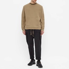 Norse Projects Men's Fraser Tab Series Crew Sweat in Utility Khaki