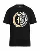 Just Cavalli Mens T-shirt in Black