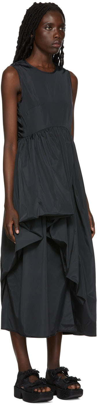 Cecilie Bahnsen Black Fang Midi Dress Cecilie Bahnsen