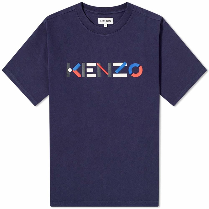 Photo: Kenzo Multicolour Printed Logo Tee