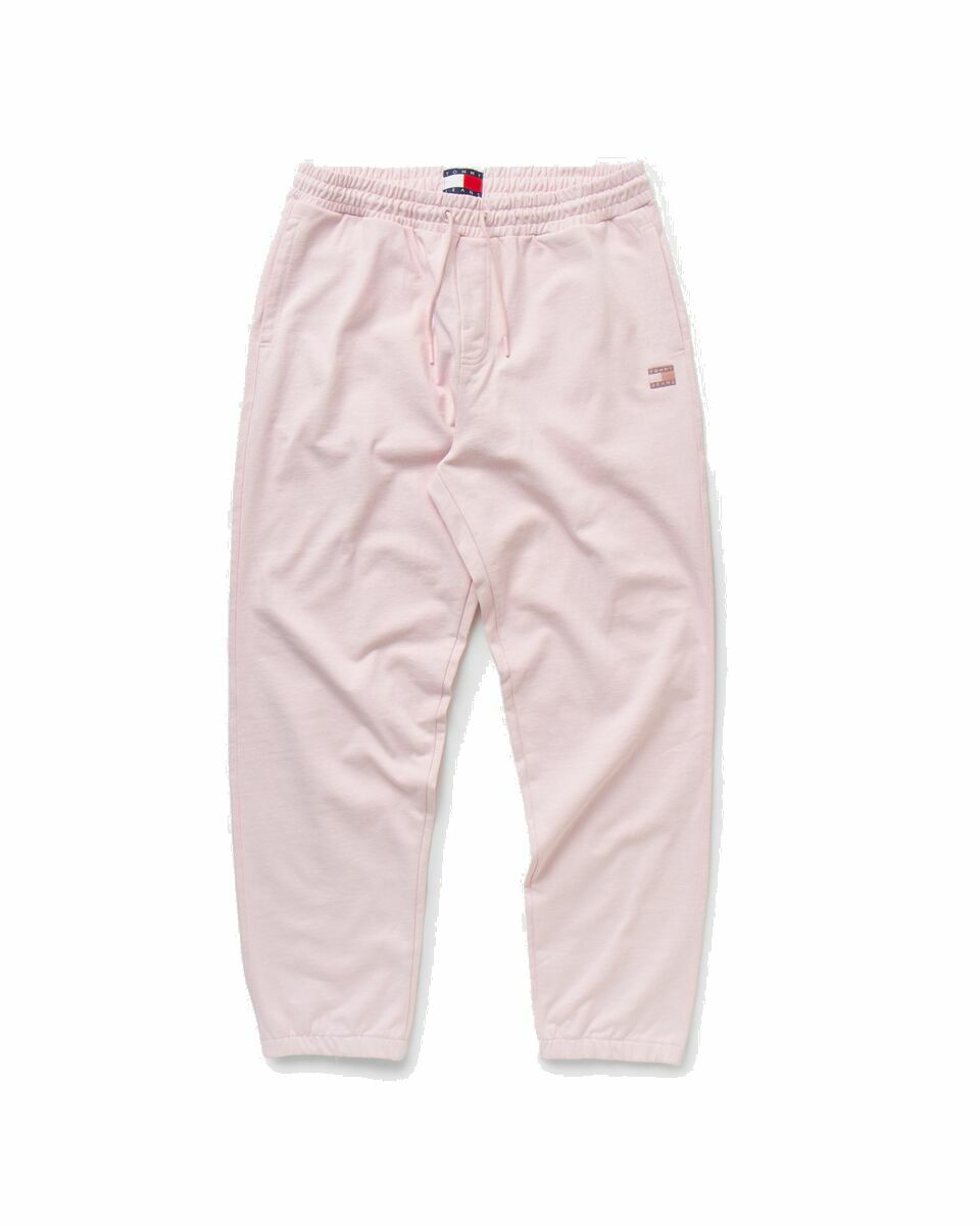 Tommy Pintuck - Tommy Jeans - Mens Jeans Sweatpants White Sweatpant