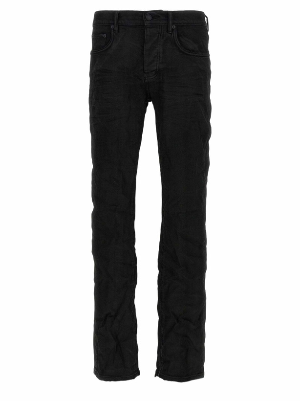 Photo: Purple Brand resin Flare Jeans
