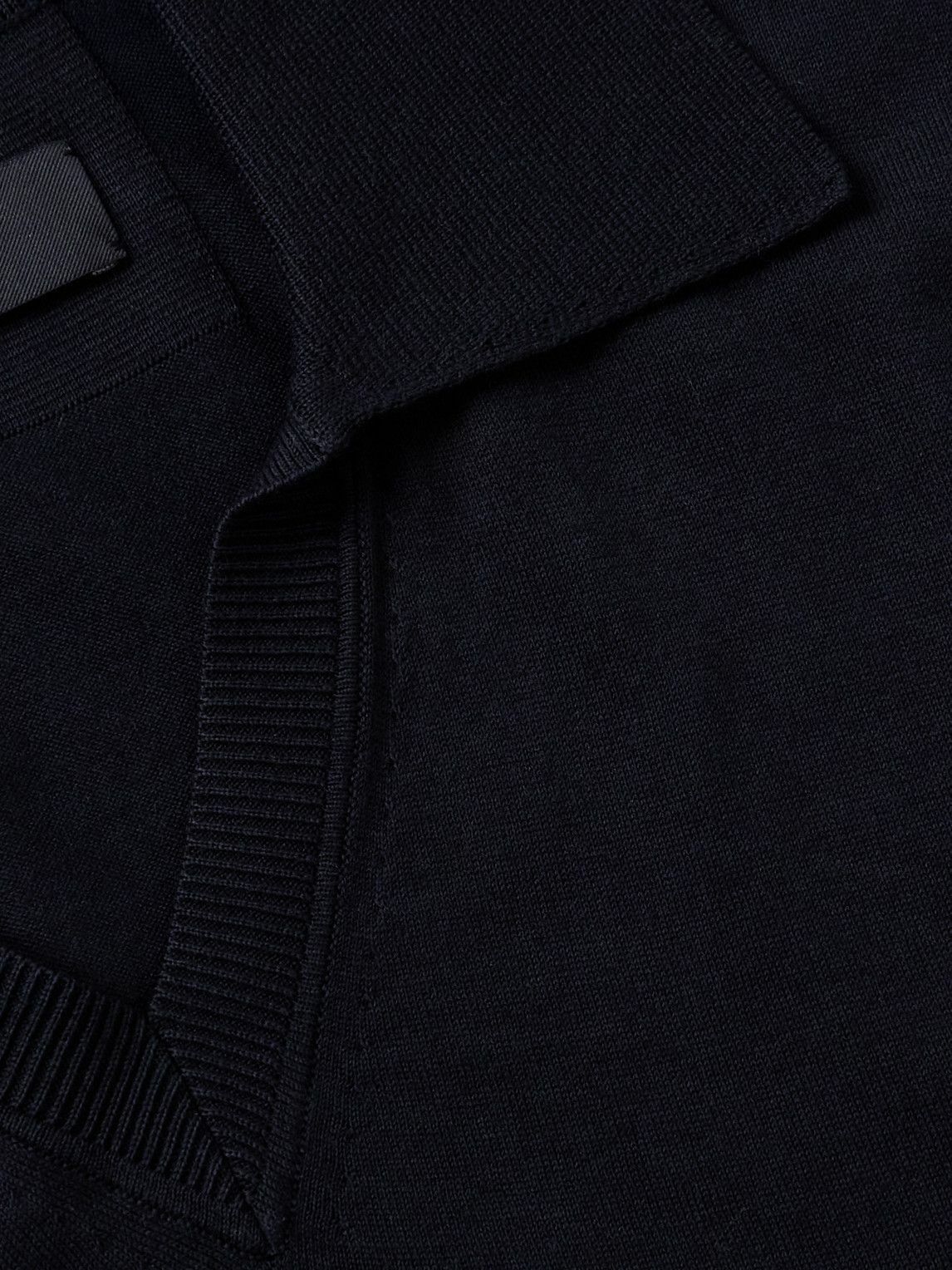 Dunhill - Slim-Fit Cotton and Mulberry Silk-Blend Polo Shirt - Blue