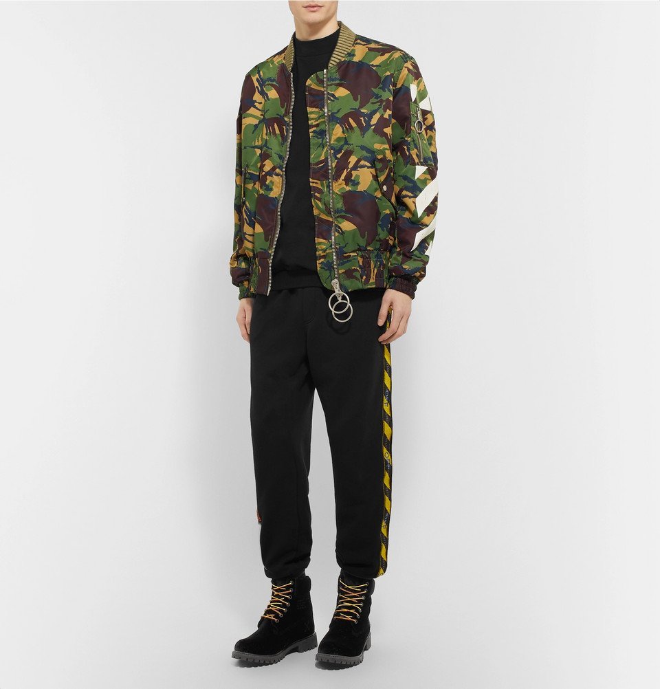 Off-White - Timberland Velvet Boots - Black