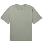 Save Khaki United - New Balance Logo-Print Supima Cotton-Jersey T-Shirt - Green