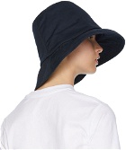 Nina Ricci Navy Tall Bucket Hat