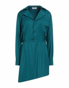 Jijil Womens Mini dress Deep teal