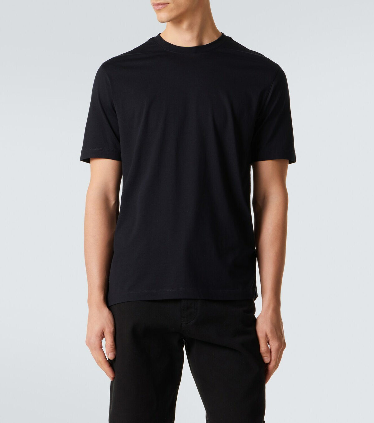 Slowear Cotton and silk jersey T-shirt