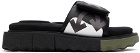 Off-White Black Logo Sandals