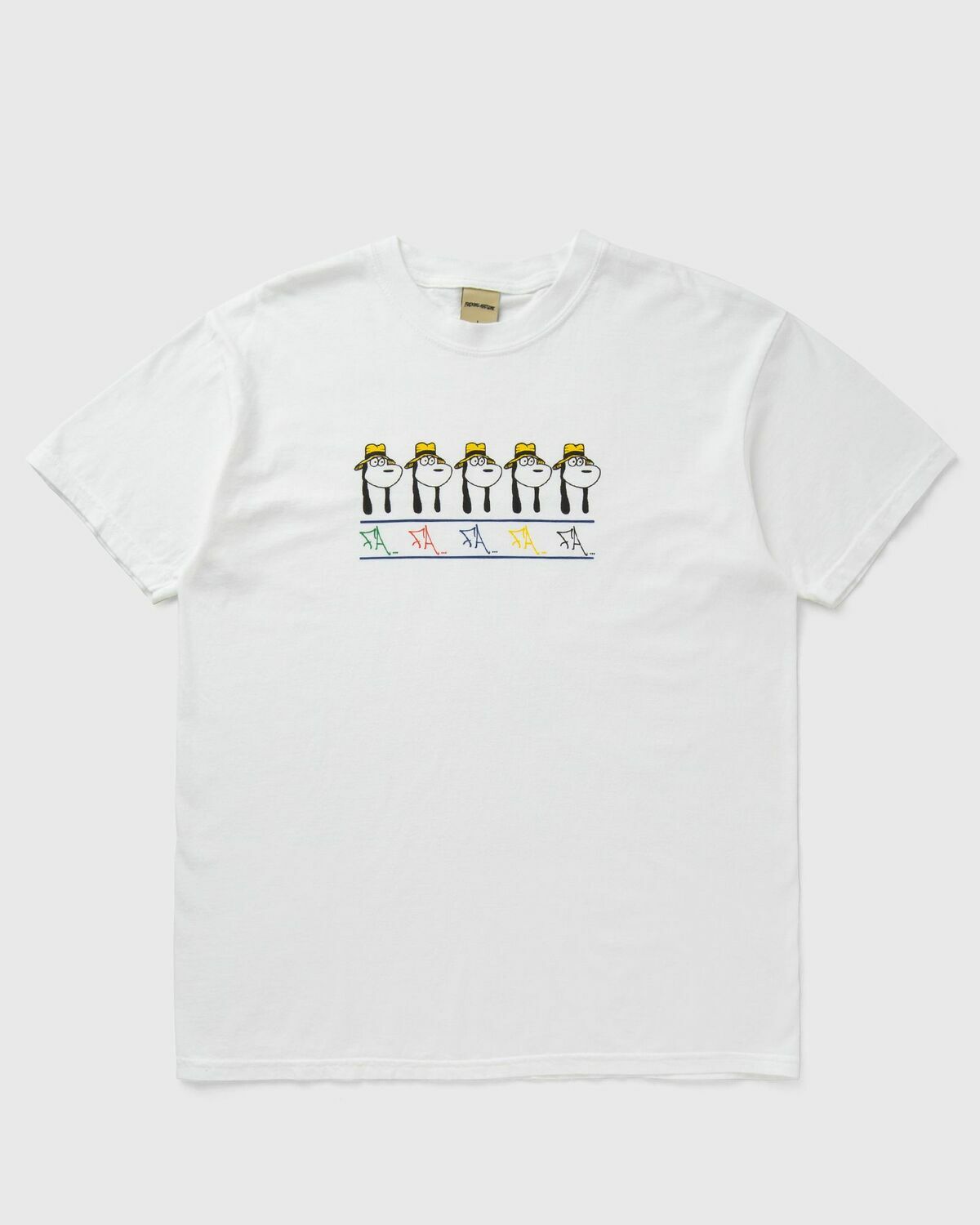 Fucking Awesome Spike Repeat Short Sleeve Tee White Mens Shortsleefe
