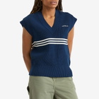Adidas Women's Knitted Vest in Night Indigo