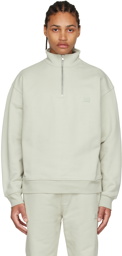Frame Gray Cotton Sweatshirt