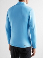 Colmar - Slim-Fit Logo-Print Jersey Half-Zip Ski Base Layer - Blue