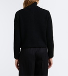 Moncler Down-paneled wool-blend cardigan