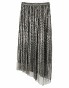 Marant Étoile Womens Midi skirt in Silver