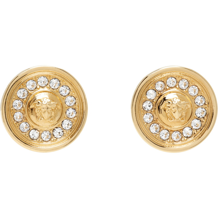Photo: Versace Medusa Crystal Earrings