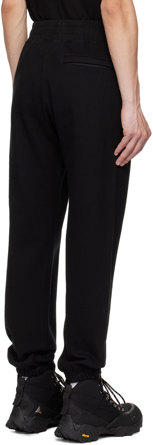 Awake NY Black Embroidered Sweatpants