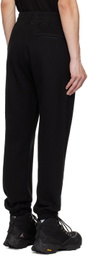 Awake NY Black Embroidered Sweatpants