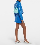 Courreges - Loop baguette leather tote bag