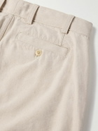 Corridor - Straight-Leg Cotton-Canvas Trousers - Neutrals