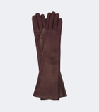 Nour Hammour Leather gloves