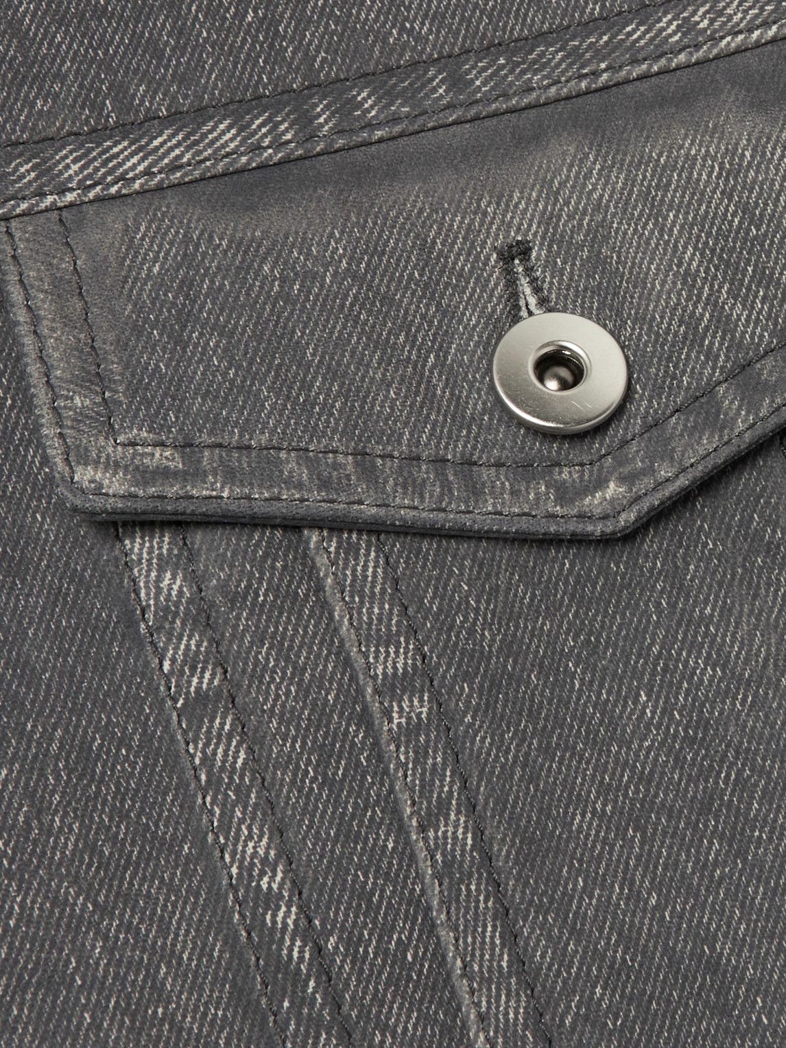 Bottega Veneta - Printed Leather Jacket - Gray Bottega Veneta Bottega Veneta - Printed Leather Jacket - Gray Bottega Veneta