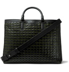 Serapian - Woven Leather Tote Bag - Green