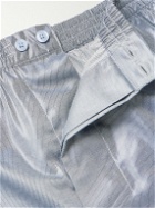 Zimmerli - Striped Cotton Boxer Shorts - Blue